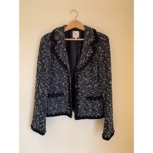 Nanette Lepore black and white blazer